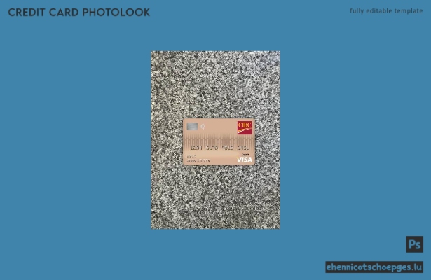 Kanada CIBC Bank Visa Debitkarte Fotoansicht Beispielvorschau